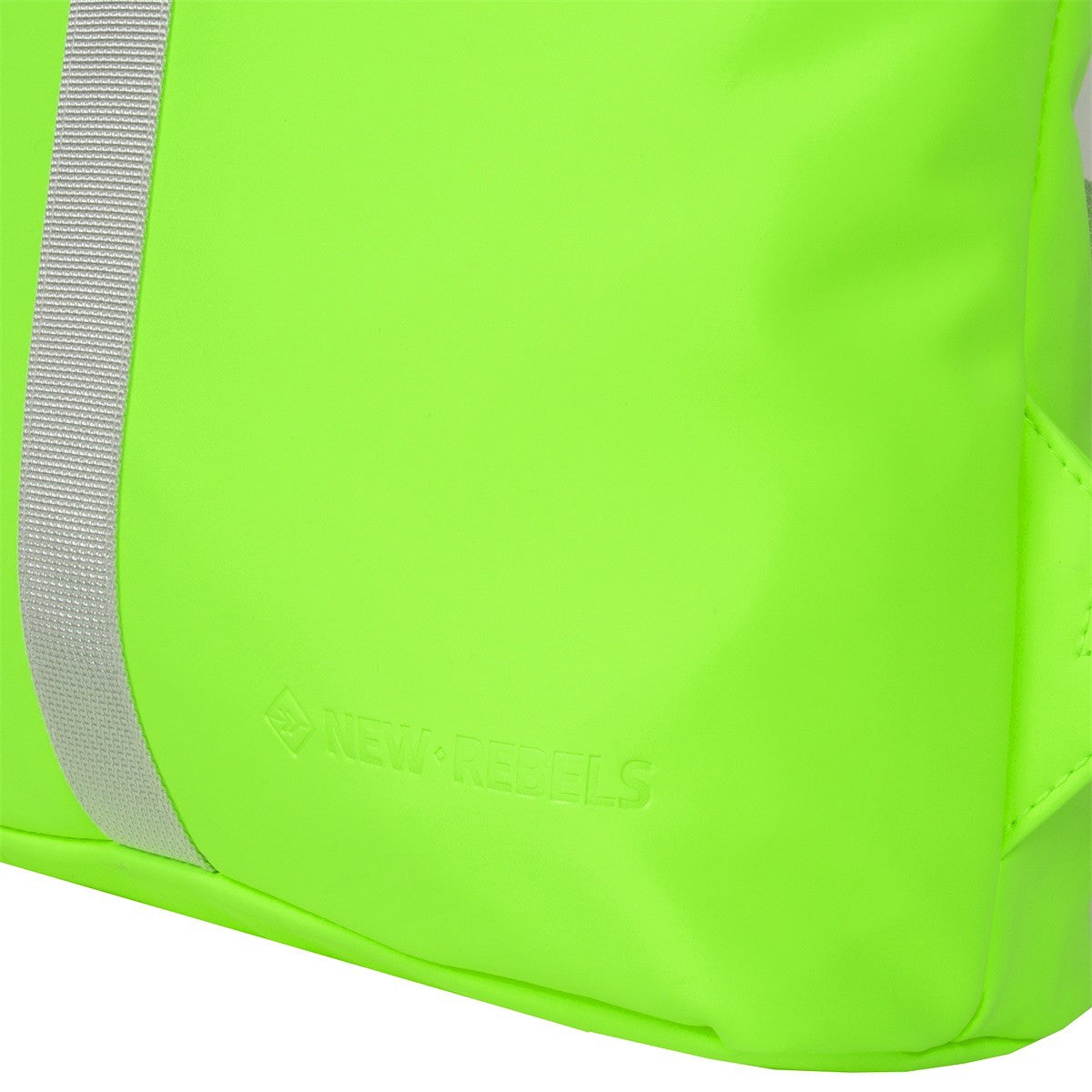 New Rebels Mart Roll Up Rolltop City Rucksack Los Angeles wasserabweisend neon grün