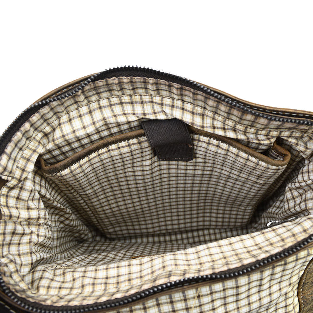 Ven Tomy Büffelleder Damen Herren Umhängetasche Messenger-Bag Handtasche braun