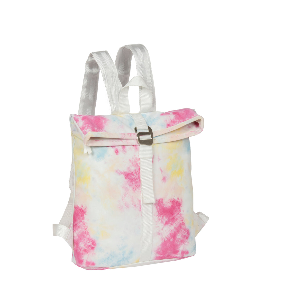 New Rebels Mart Roll Up Rolltop City Rucksack Los Angeles wasserabweisend Tie Dye
