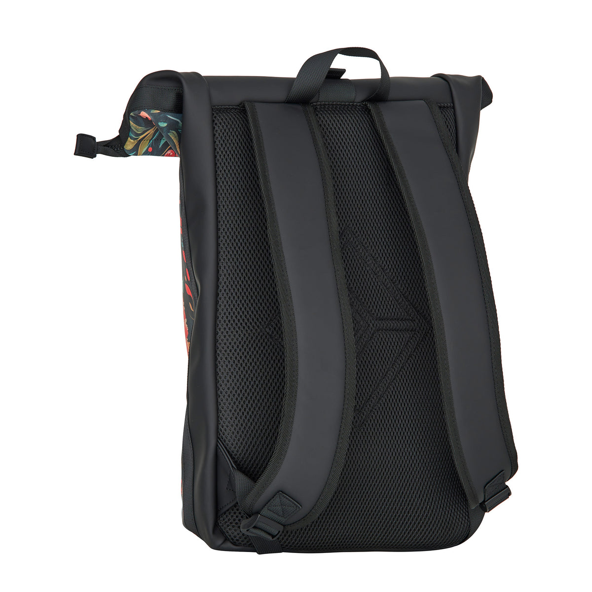 New Rebels New York Katzen Rucksack – Rolltop, wasserabweisend, 15" Laptopfach