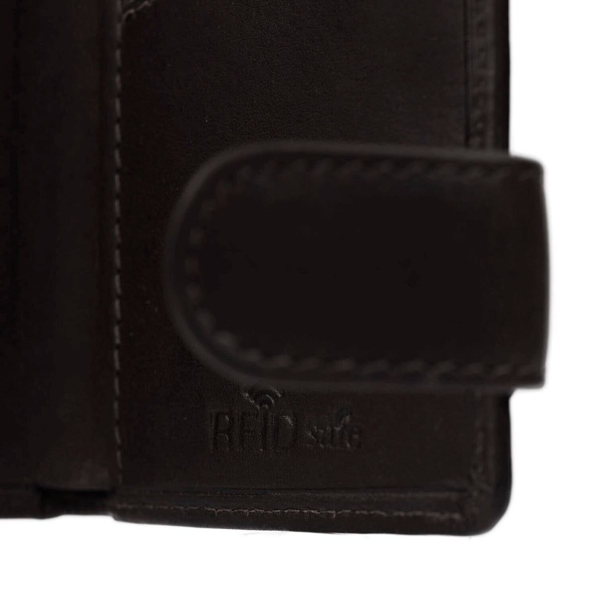 The Chesterfield Brand echt Leder Smart Wallet Kreditkartenetui Geldbörse Leicester braun