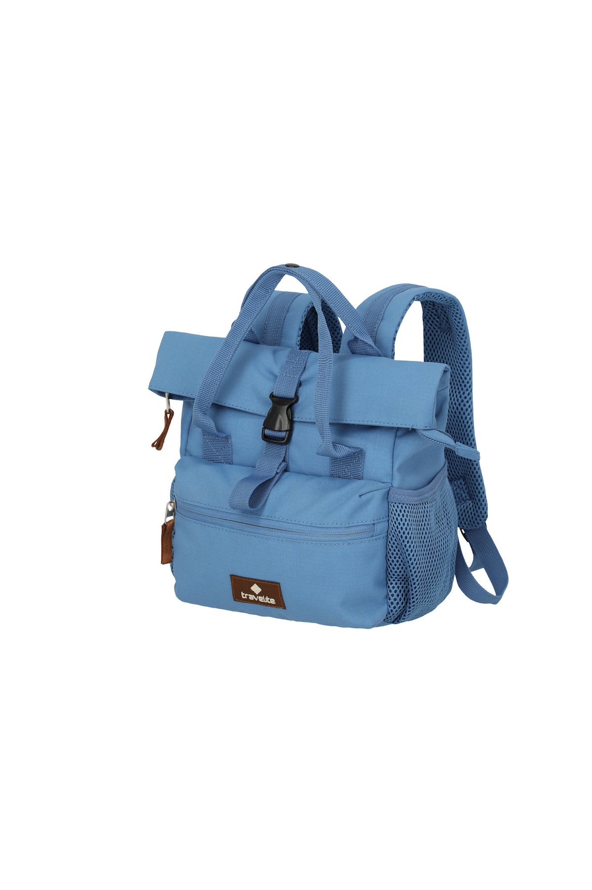 travelite BASICS Mini Rollup Rucksack 7–8 L – Denim