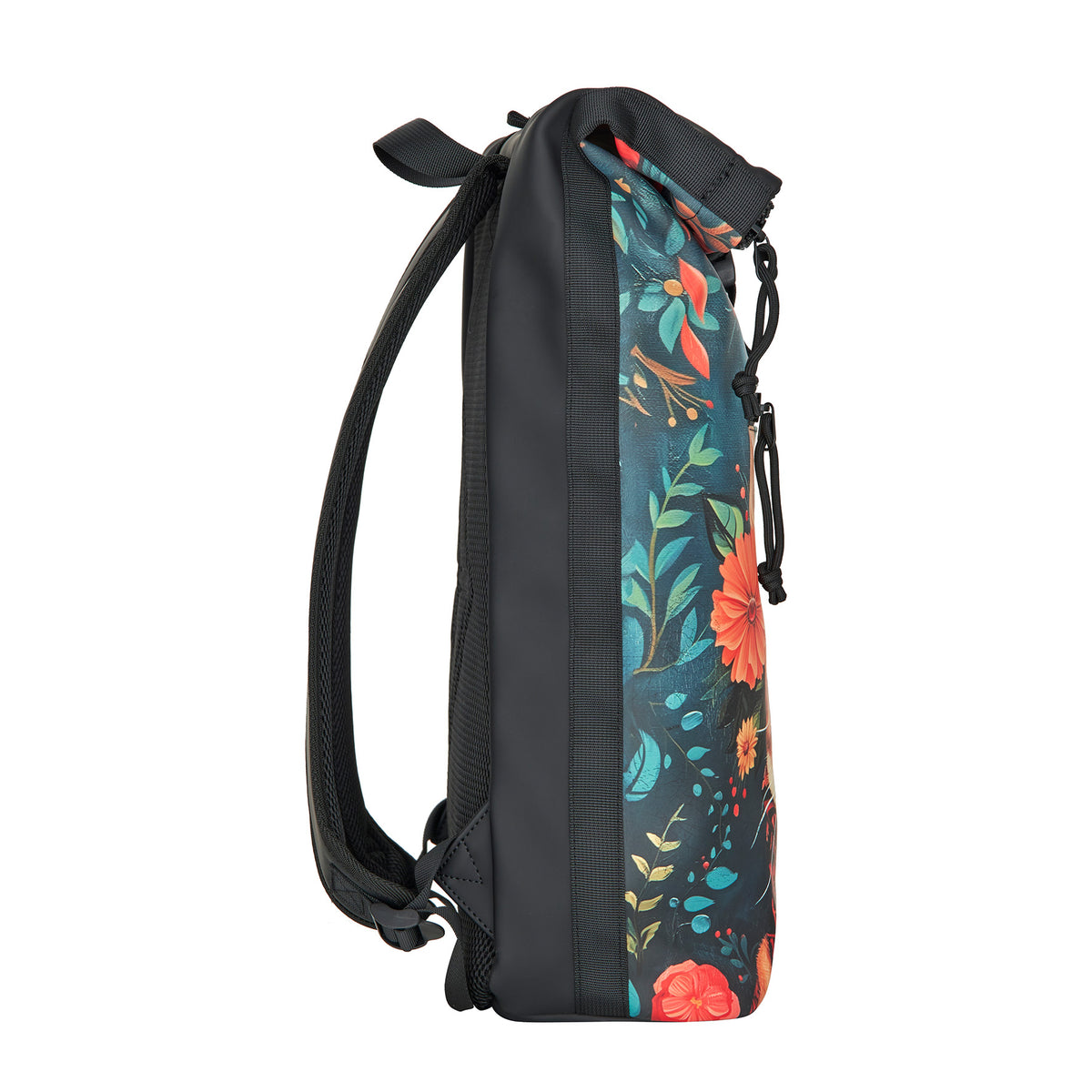 New Rebels New York Katzen Rucksack – Rolltop, wasserabweisend, 15" Laptopfach
