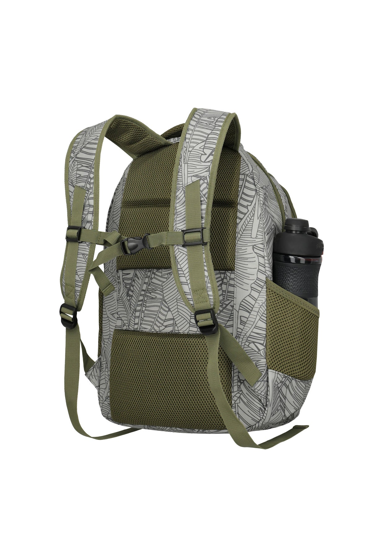 Travelite Basics Rucksack 22 l mit 15,6" Laptopfach Print Grey