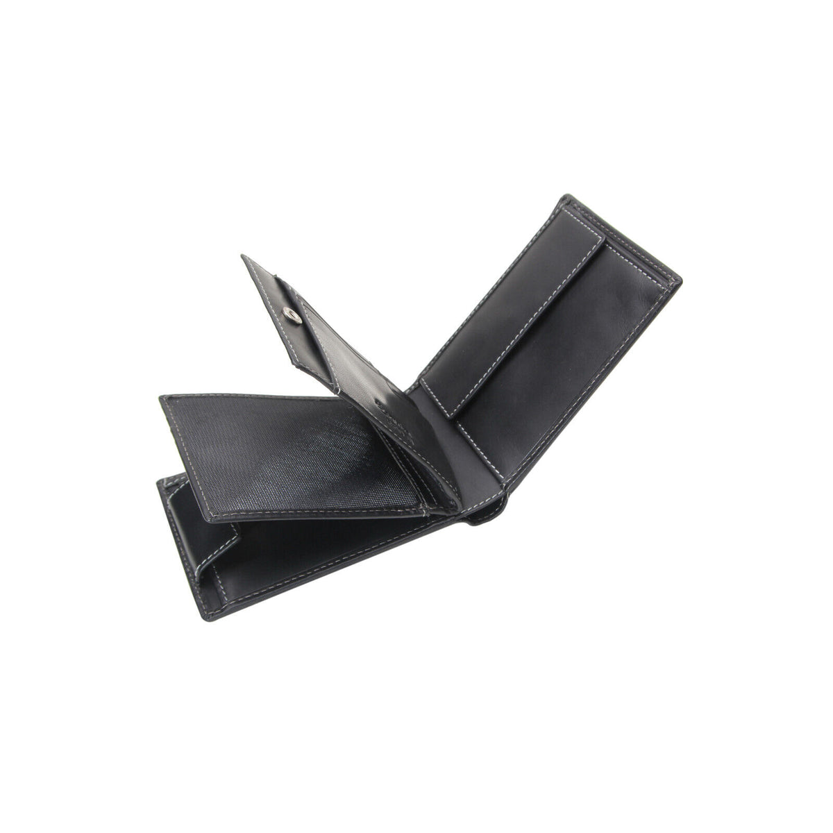 Esquire echt Leder Geldbörse Portemonnaie mit RFID Schutz & Cardsafe schwarz