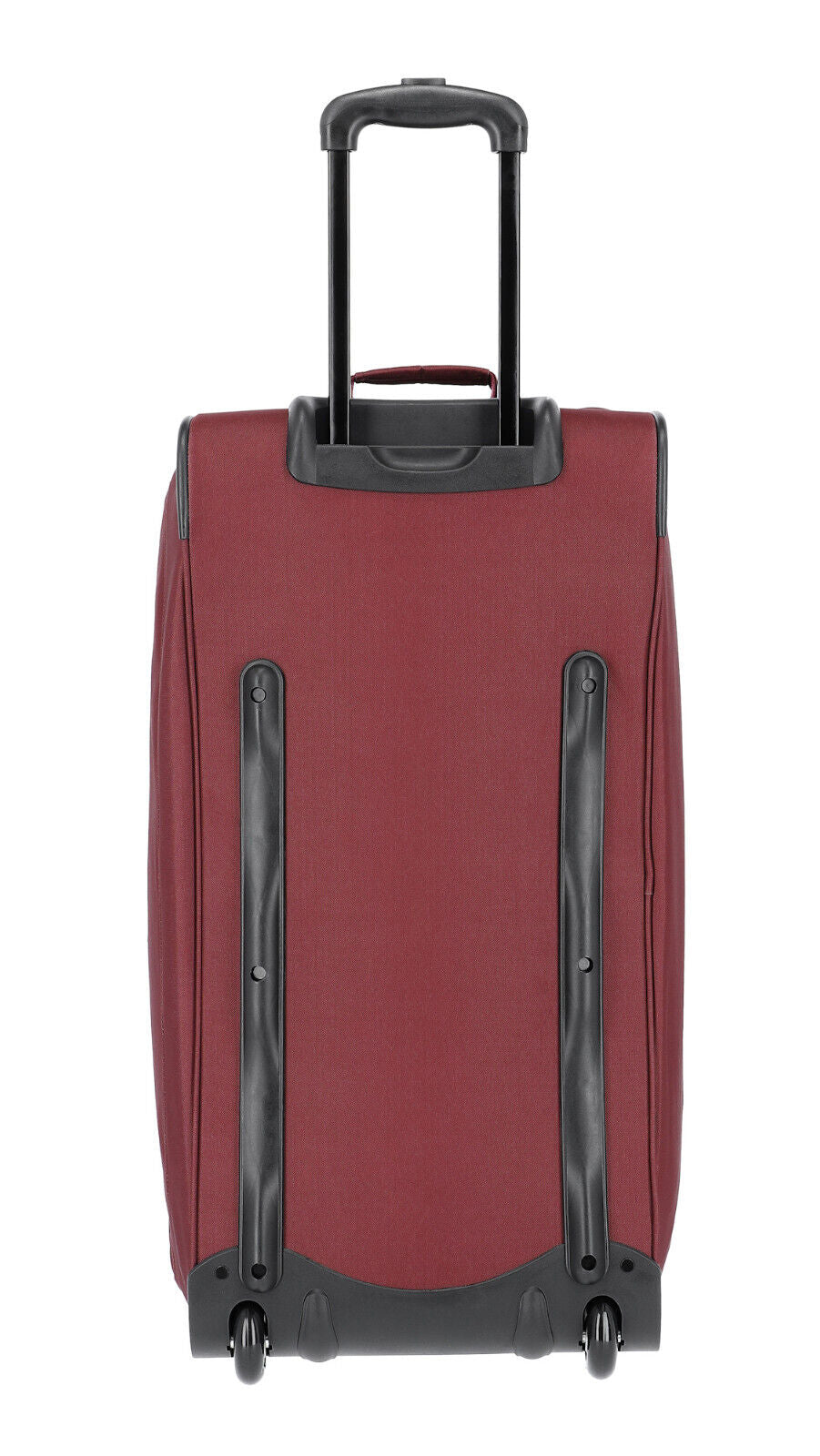 Travelite Basics Fresh Rollenreisetasche in Bordeauxrot, 89 Liter, mit zwei Rollen und Teleskopgriff