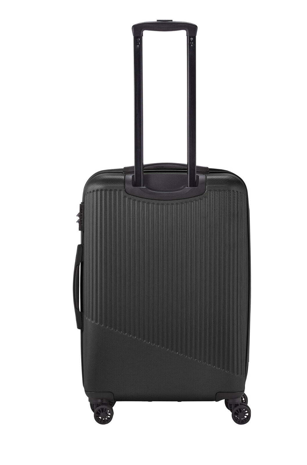 Travelite Bali Reisekoffer M Trolley Koffer 67cm 4 Rad / Rollen TSA Hartschale schwarz