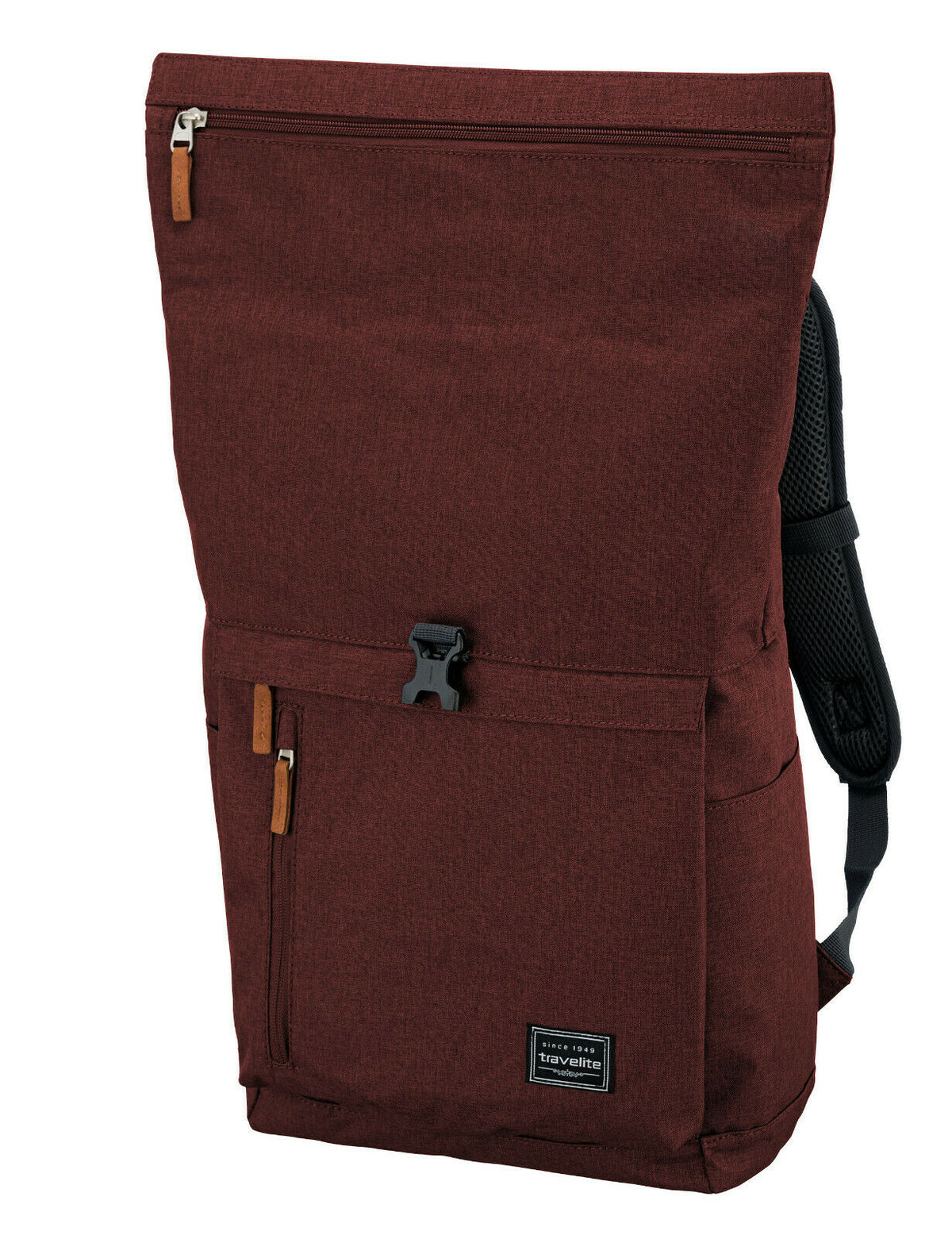 Travelite Basic Rollup Rucksack 35 Liter Bordeaux – Produktfoto 5
