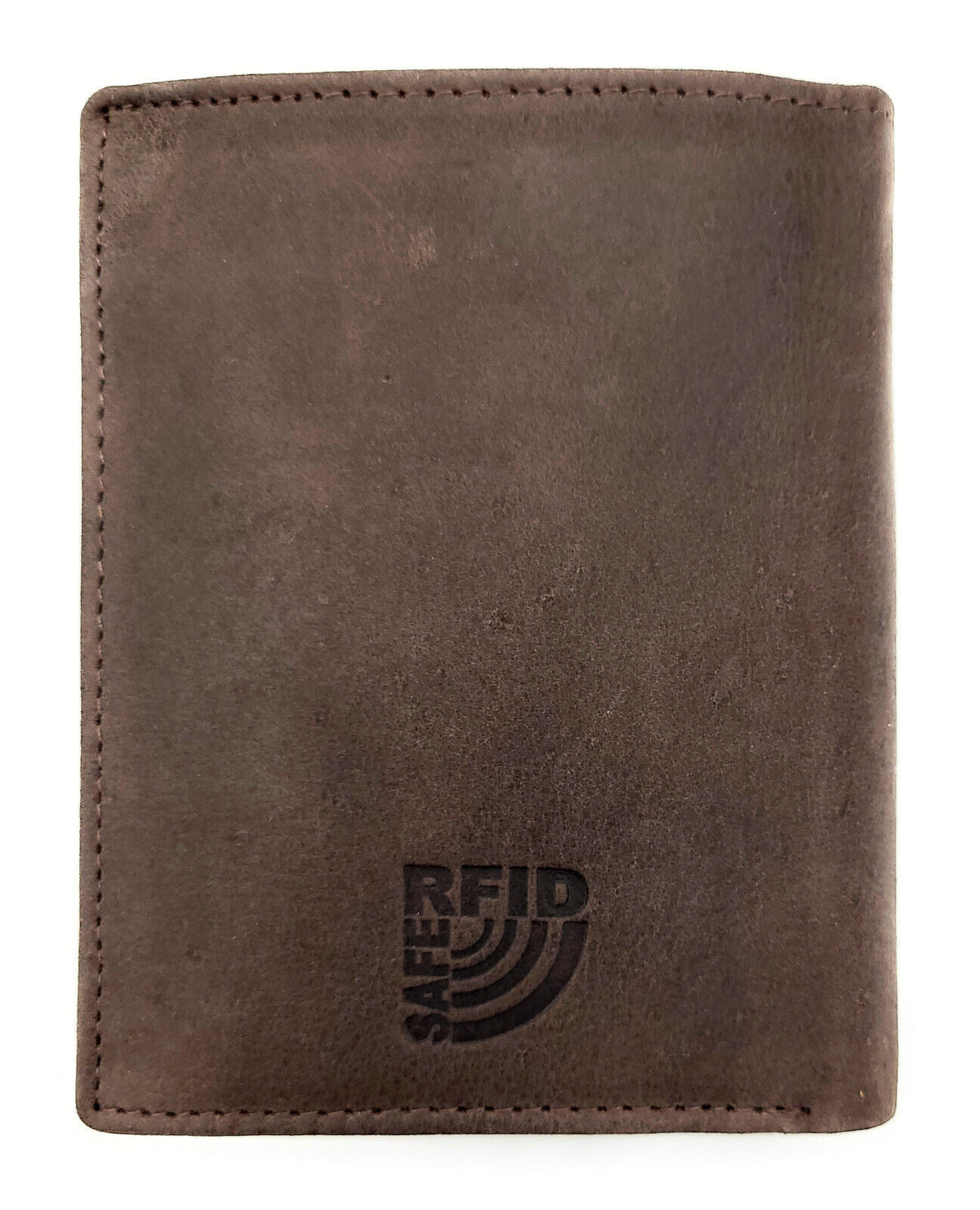Mustang echt Leder Herren Geldbörse Portemonnaie mit RFID Schutz dunkelbraun