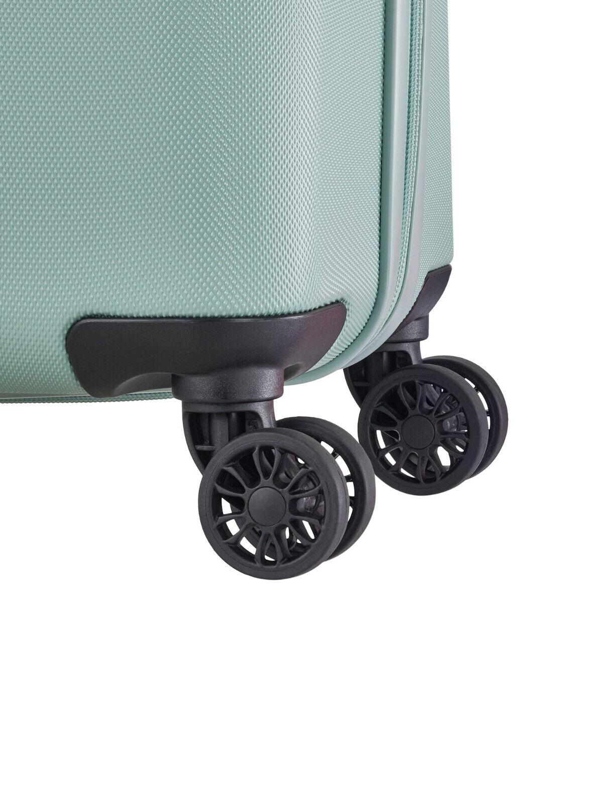 Travelite Bali Handgepäck S Trolley Koffer 55cm 4 Rad / Rollen Hartschale mint
