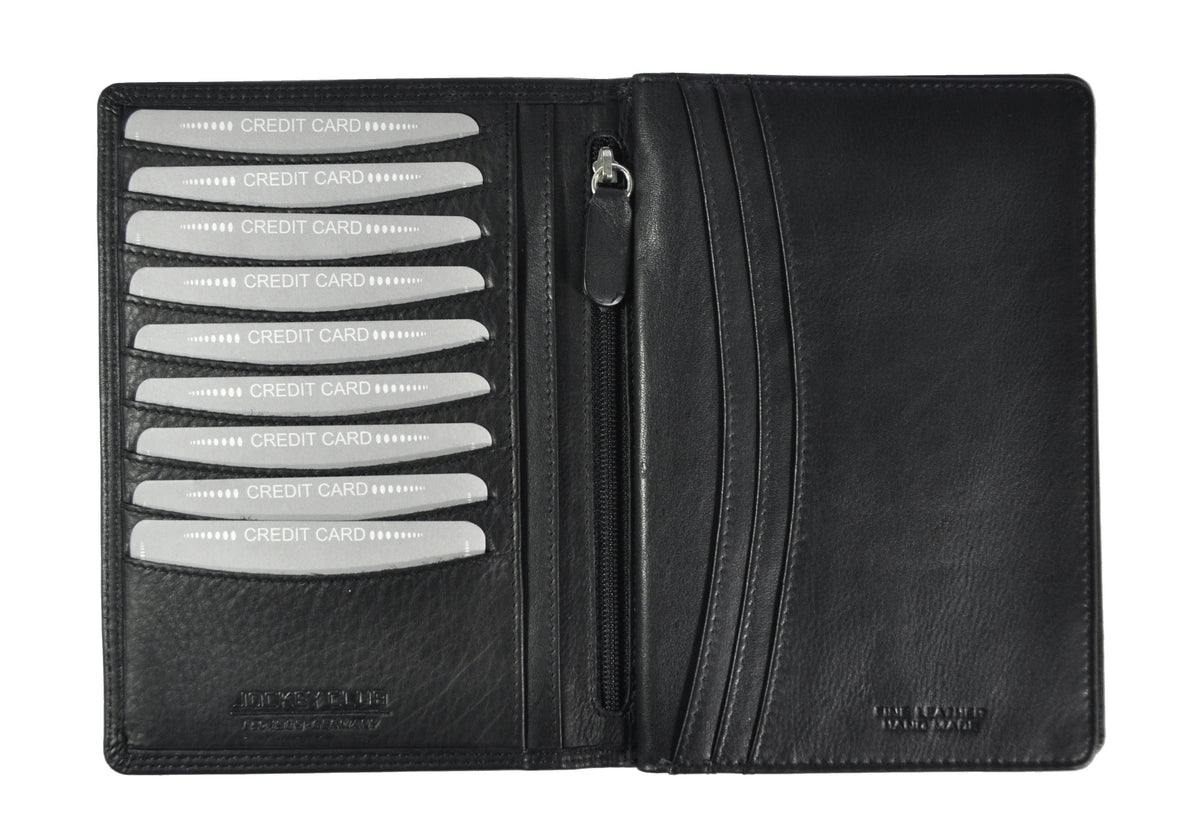 Jockey Club Nappaleder Passhülle & Brieftasche mit RFID-Schutz