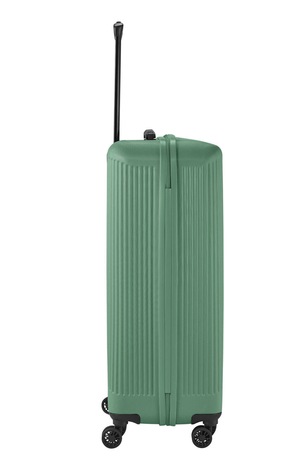 Travelite Bali Reisekoffer L Trolley Koffer 77cm 4 Rad / Rollen TSA Hartschale grün