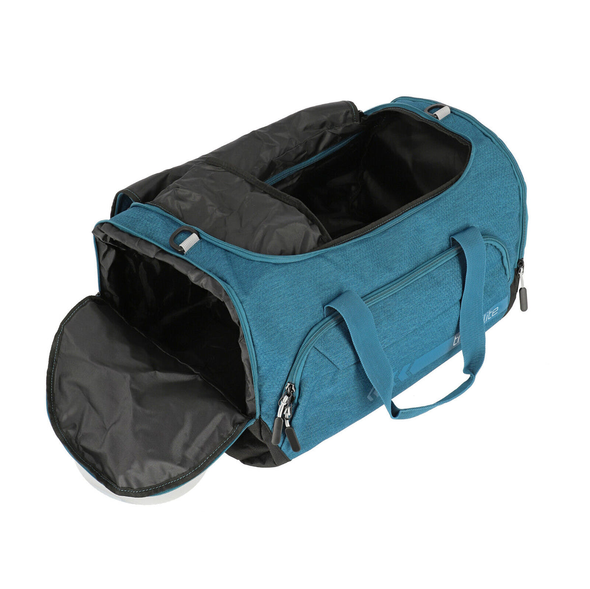 Travelite Sporttasche Kick Off – große Reisetasche 73L mit Schuhfach, Polyester, petrol