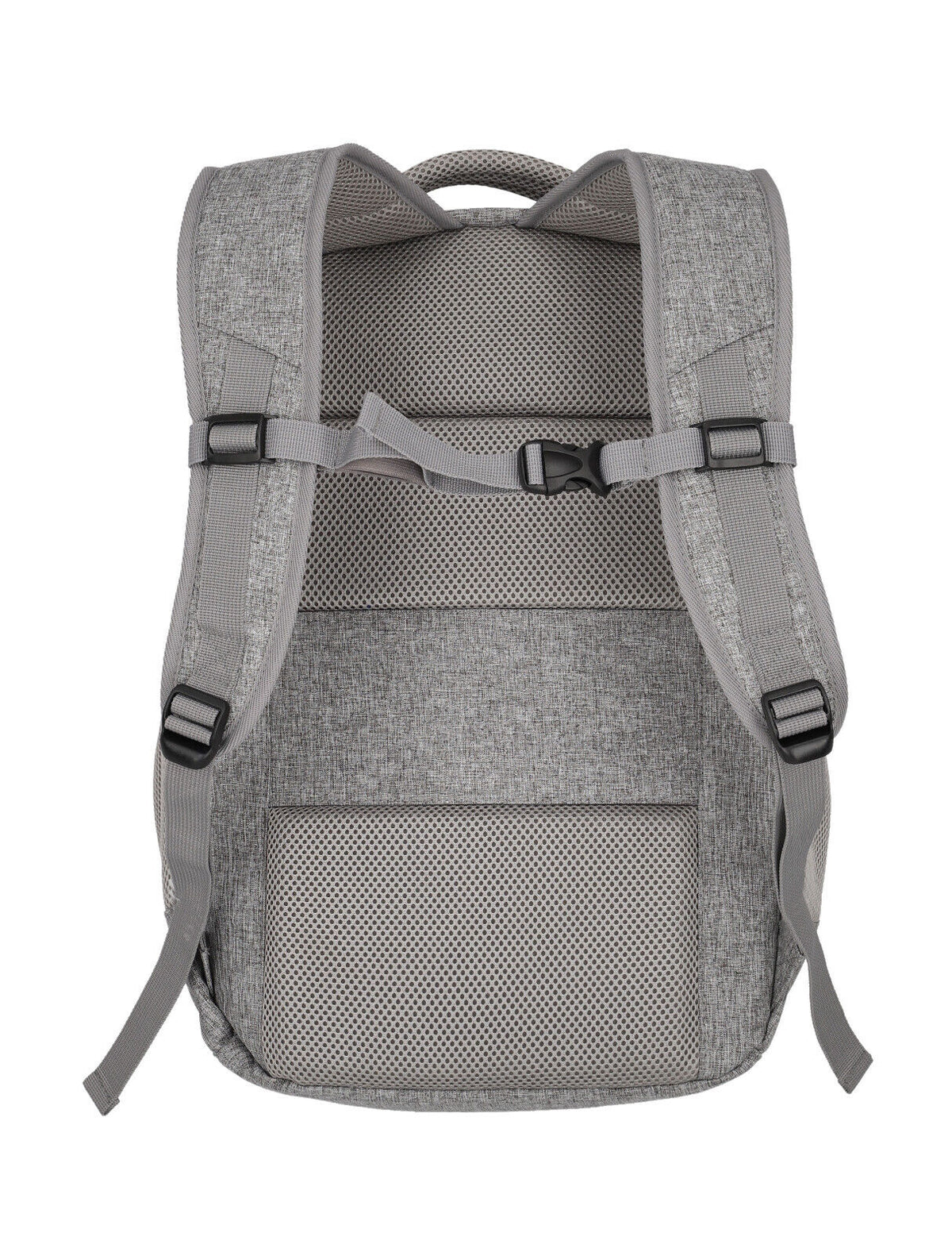 Travelite Basics Rucksack Melange Grau Vorderansicht