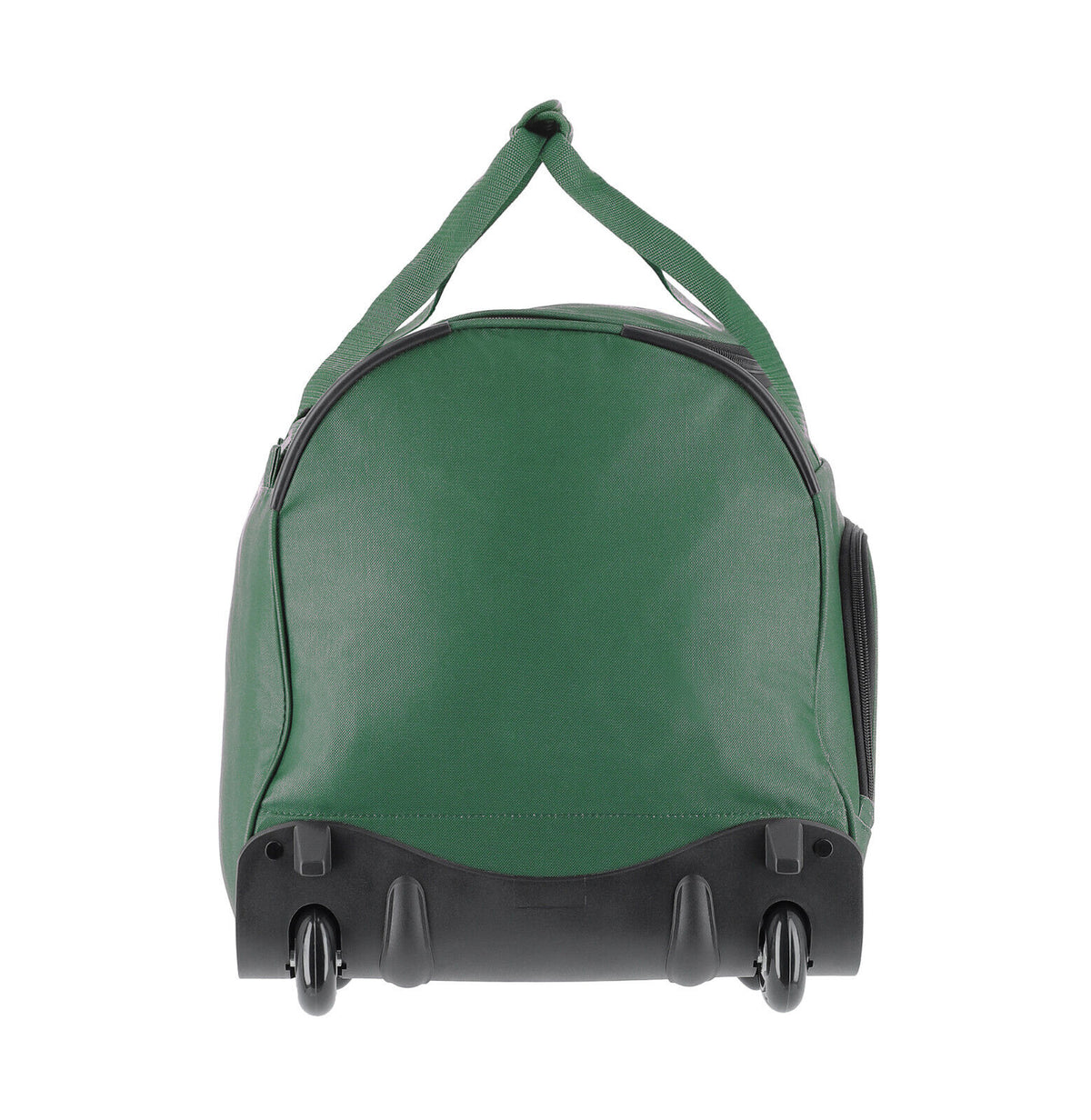 Travelite Basics Fresh Rollenreisetasche Dunkelgrün, 89 Liter, mit zwei Rollen und Teleskopgriff