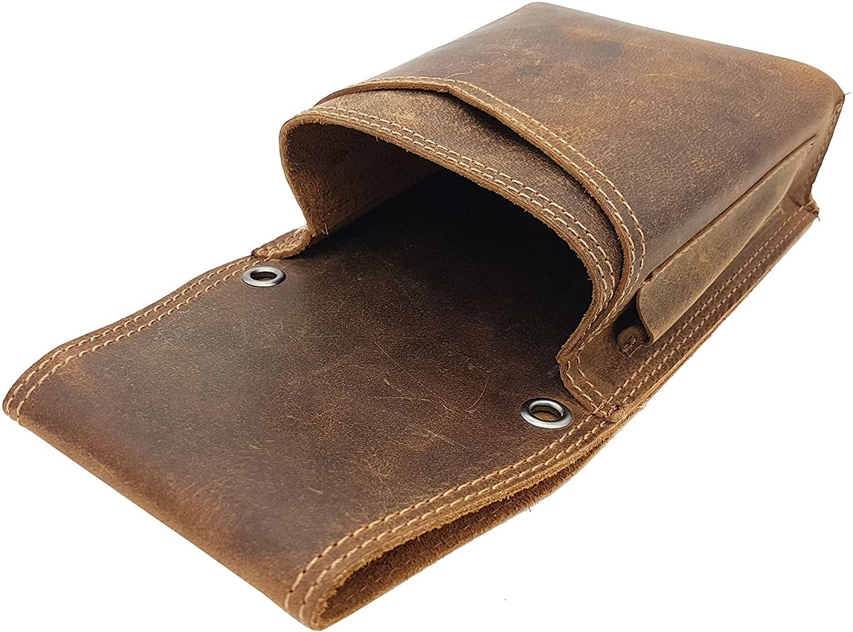 Jockey Club Kellner Holster – Profi Hunterleder mit Doppelnaht