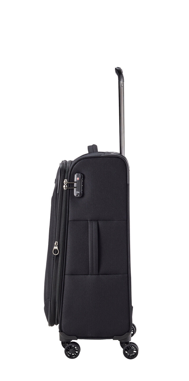 Travelite Chios Reisekoffer M Trolley Koffer 67cm 4 Rad / Rollen Dehnfalte TSA