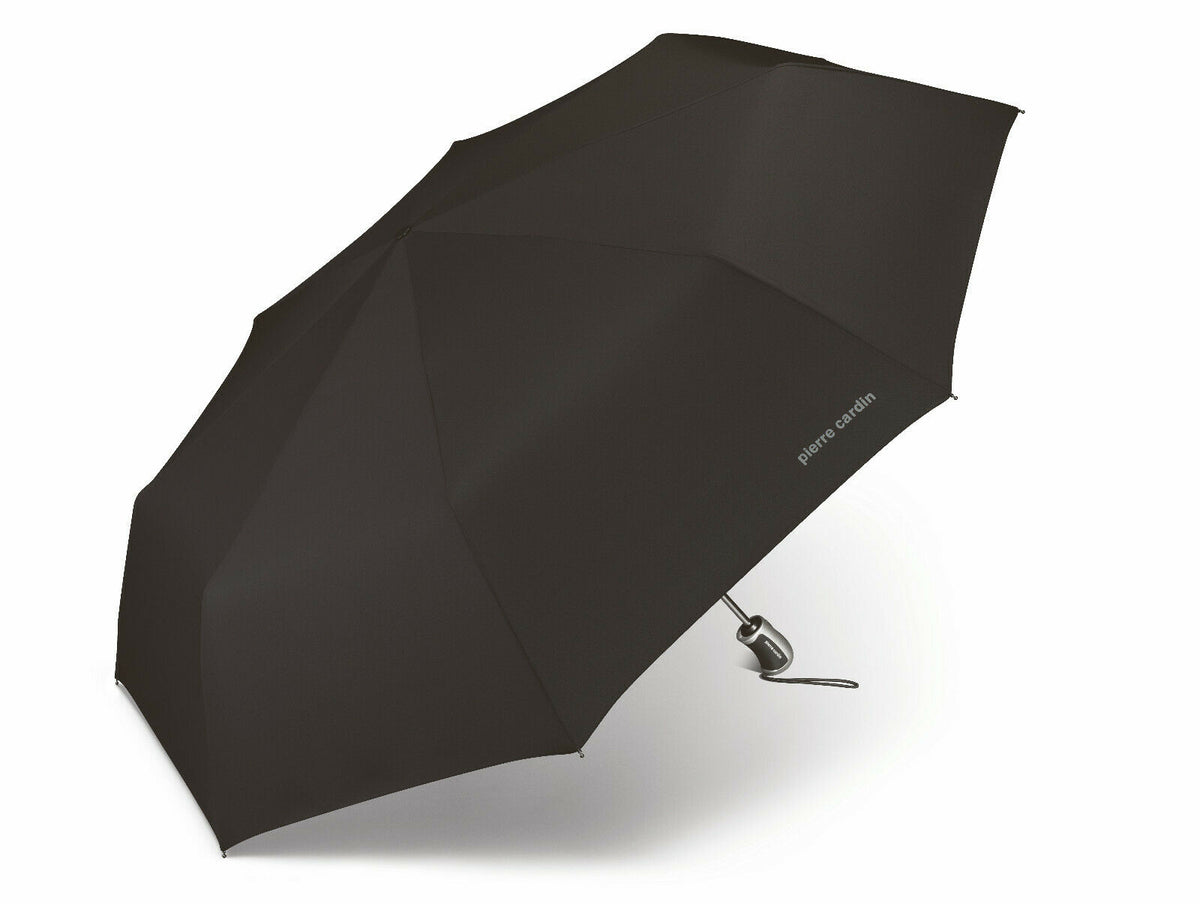 pierre cardin Regenschirm Partnerschirm Jumbo noir Ø123cm Auf-Zu Automatik