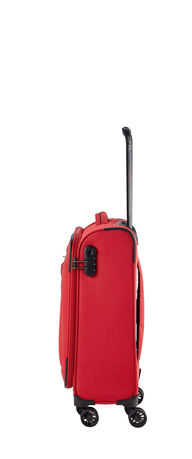 Travelite Chios Reisekoffer Trolley Bord-Koffer 55cm Handgepäck Bordgepäck 4Rad rot