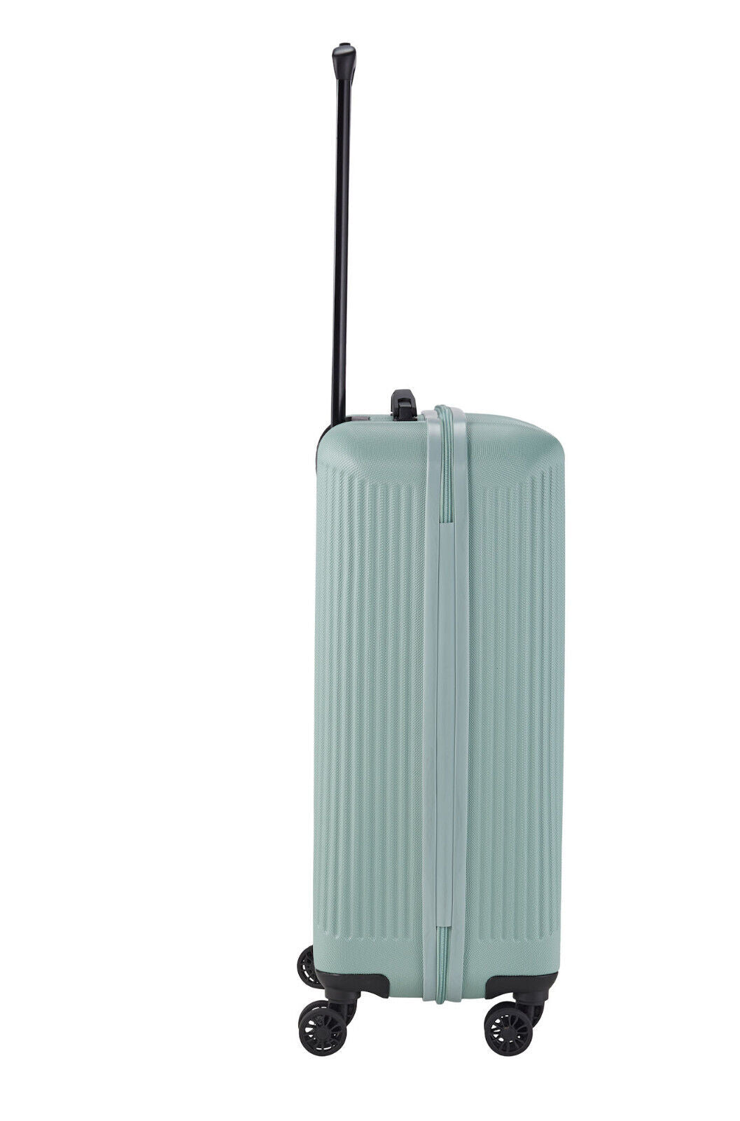 Travelite Bali Reisekoffer M Trolley Koffer 67cm 4 Rad / Rollen TSA Hartschale mint