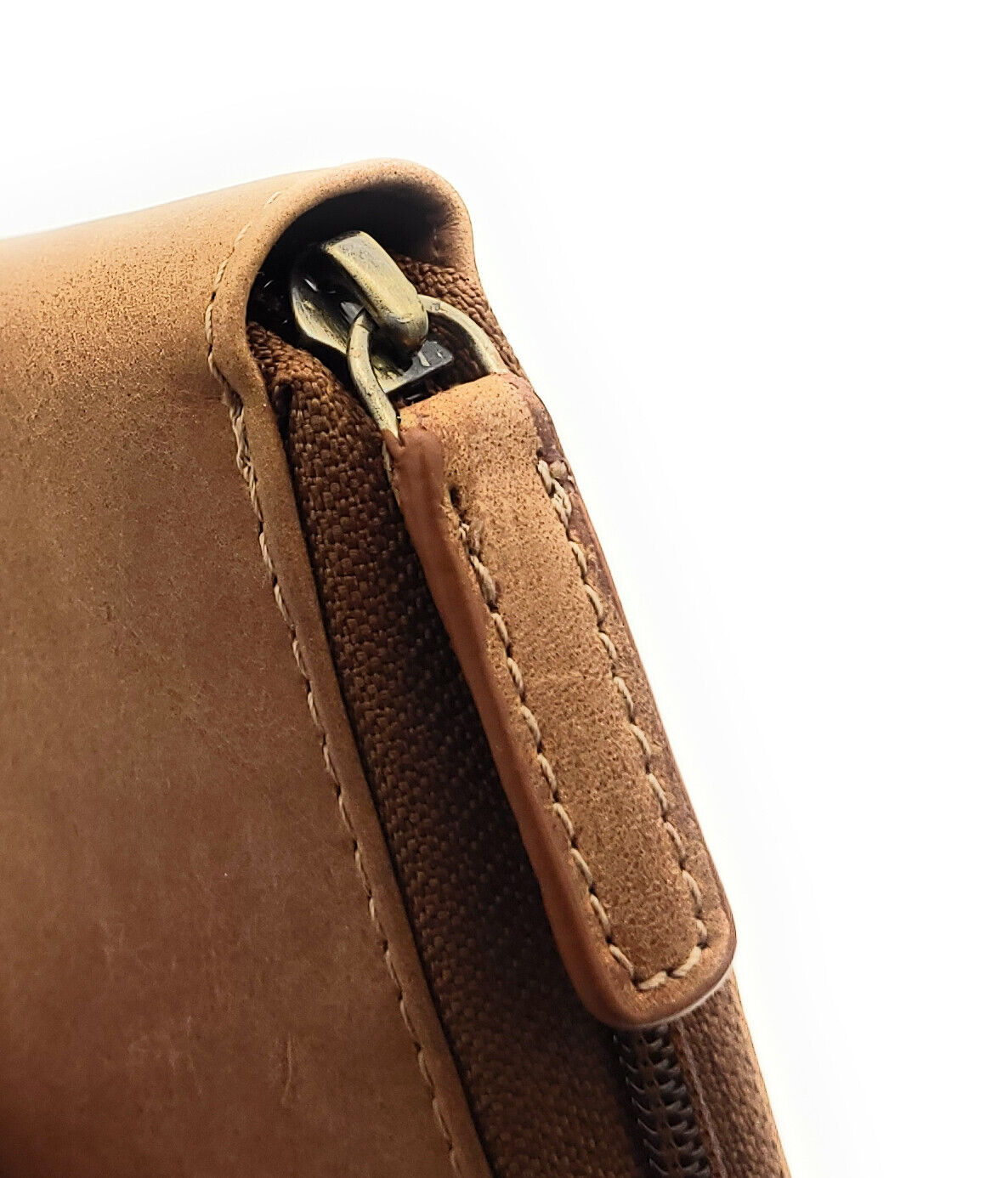 Jockey Club echt Leder Damen Reißverschluss Geldbörse lang mit RFID Schutz