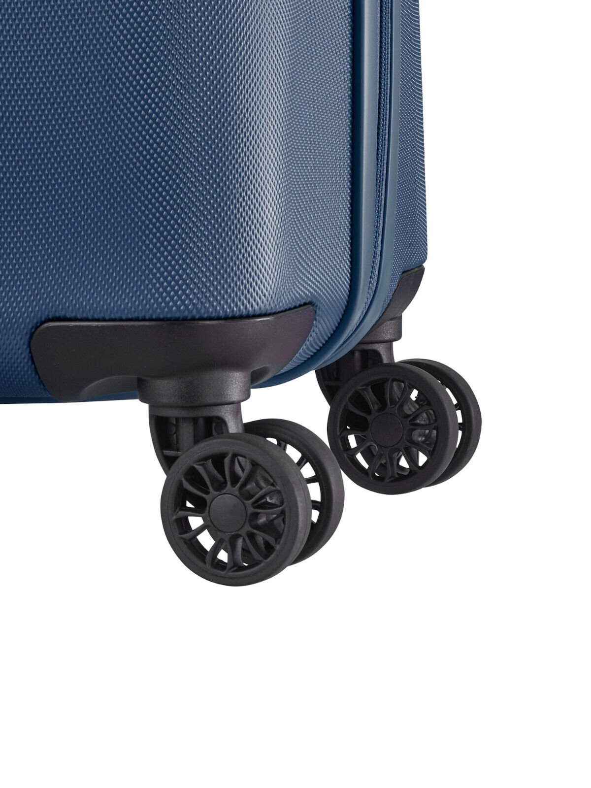 Travelite Bali Reisekoffer L Trolley Koffer 77cm 4 Rad / Rollen TSA Hartschale blau