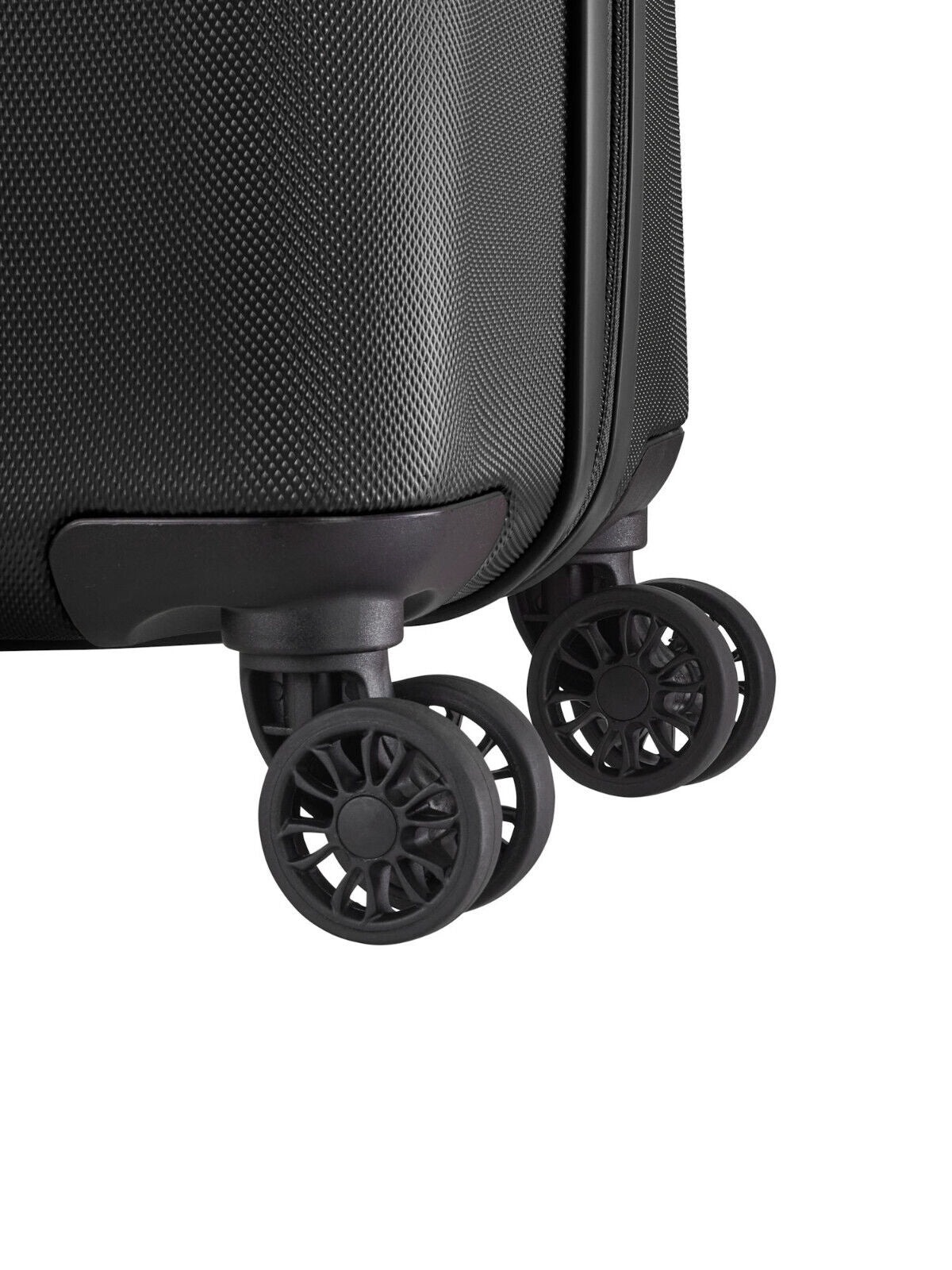 Travelite Bali Reisekoffer M Trolley Koffer 67cm 4 Rad / Rollen TSA Hartschale schwarz