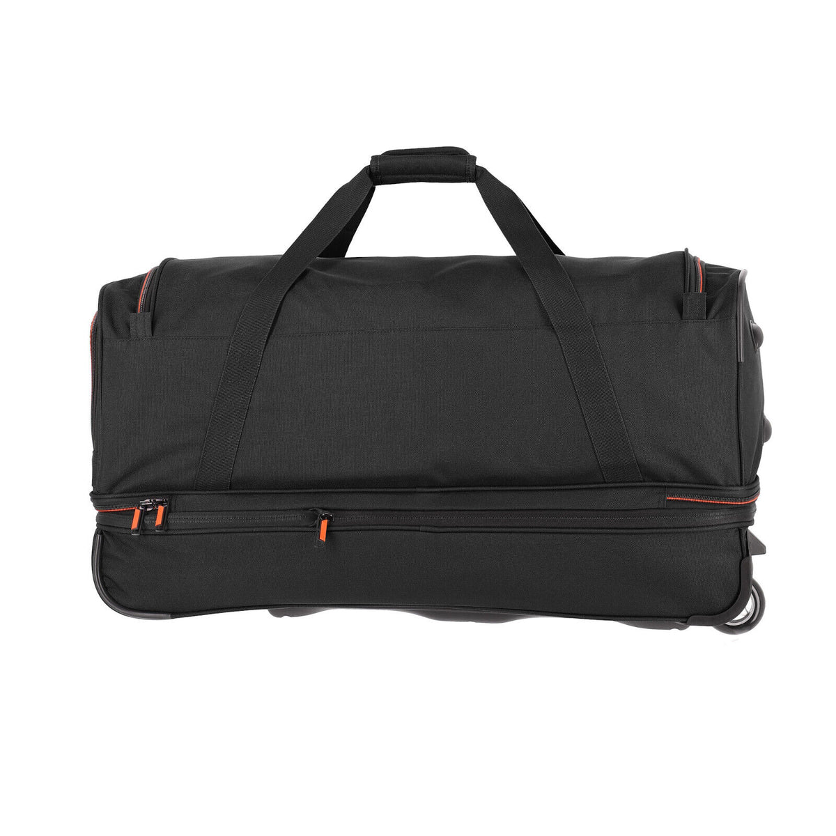 Travelite 2-Rad Trolley Roll-Reisetasche mit Rollen Basics L erweiterbar schwarz