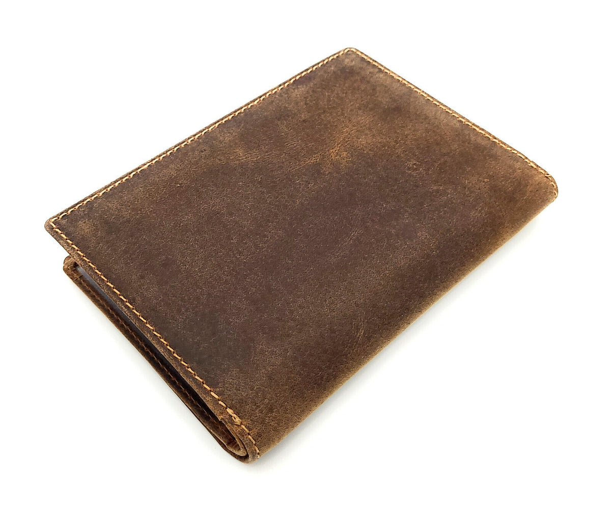 Jockey Club echt Leder Passhülle Etui Mappe für Jagdschein Angelschein Impfausweis Reisepass