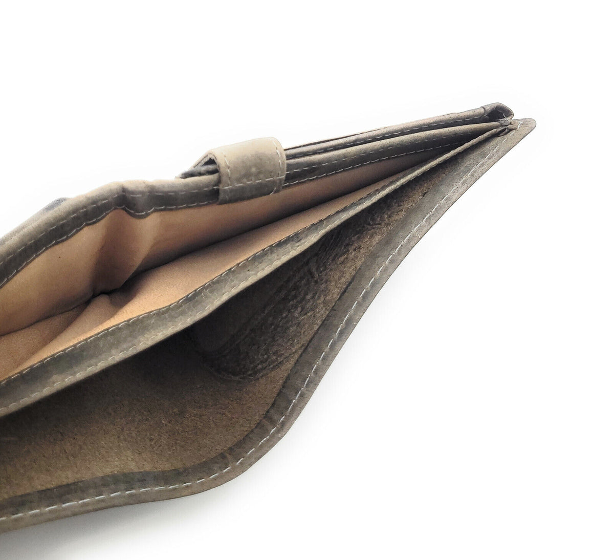 Jockey Club echt Leder Geldbörse Hunterleder Portemonnaie Geldbeutel Hecht Fisch Anglerbörse mit RFID Schutz vintage