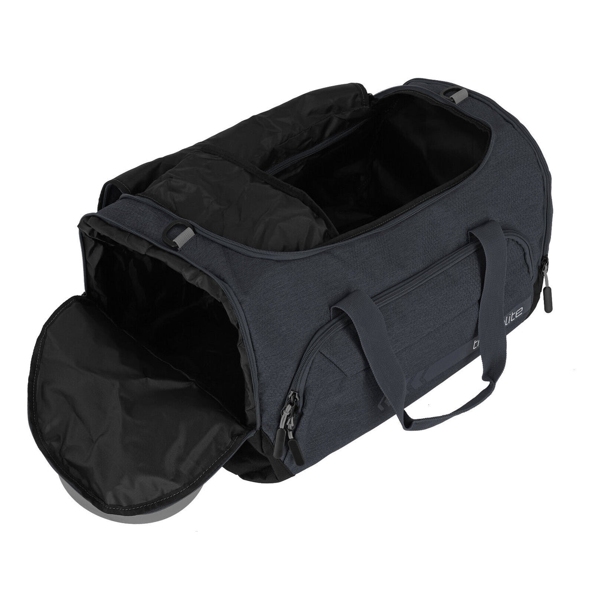 Travelite Kick Off Reisetasche M Anthrazit Seitenansicht