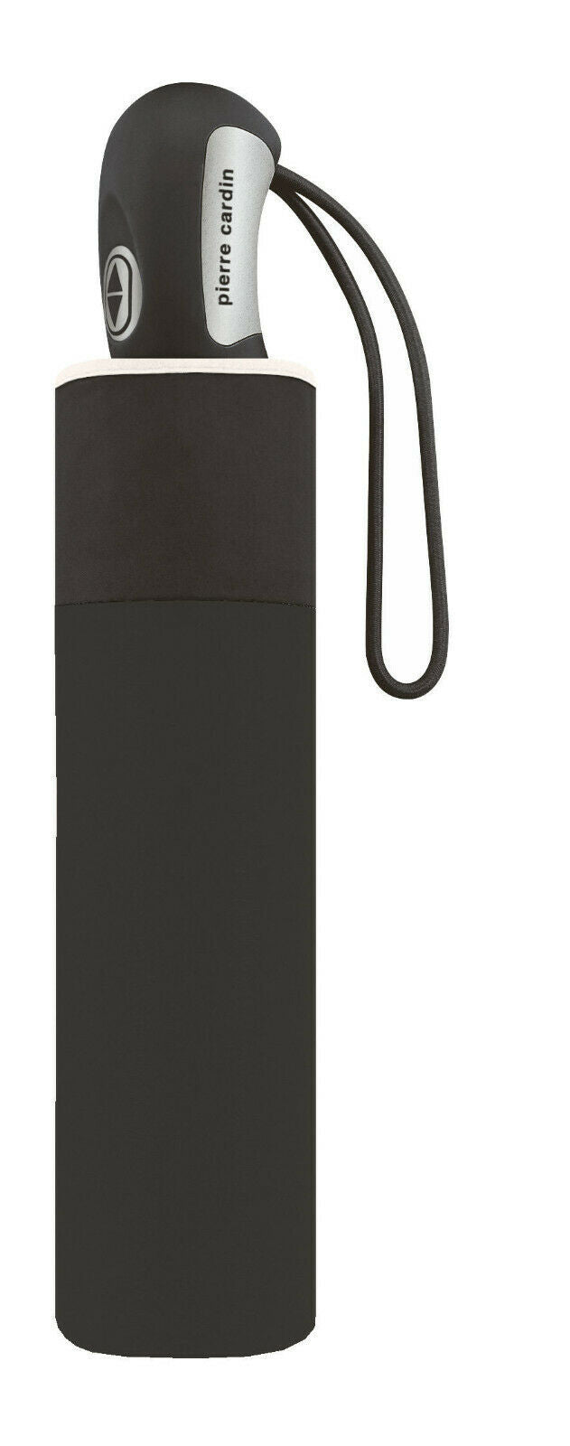 pierre cardin Damen Regenschirm Taschenschirm Auf-Zu Automatik Sunflower schwarz
