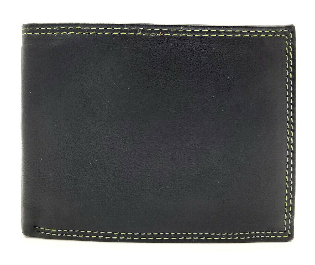 Jockey Club Geldbörse Schwarz/Grün mit Münzfach