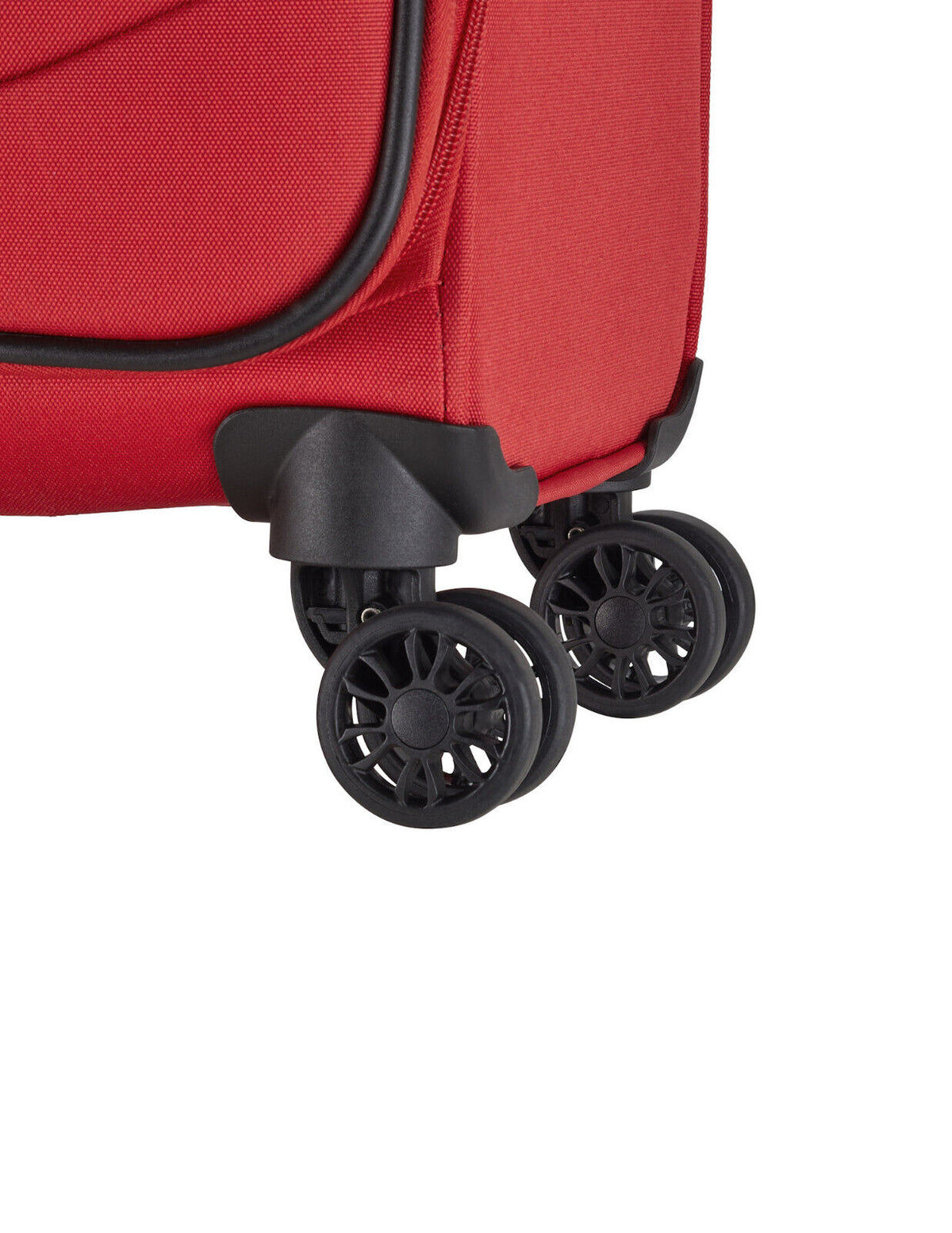 Travelite Chios Reisekoffer Trolley Bord-Koffer 55cm Handgepäck Bordgepäck 4Rad rot