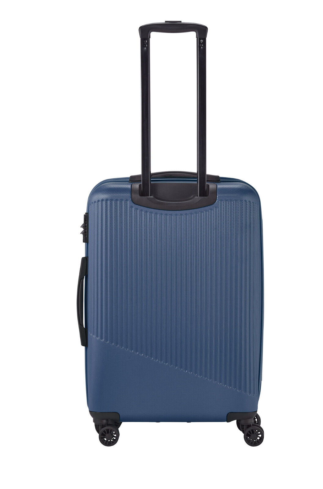 Travelite Bali Reisekoffer M Trolley 67cm 4 Rad Rollen TSA Hartschale blau